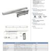 Zoo Hardware Spare Track Guide T/S ZDC003C Concealed Overhead Door Closer ZDC003C-GUIDE