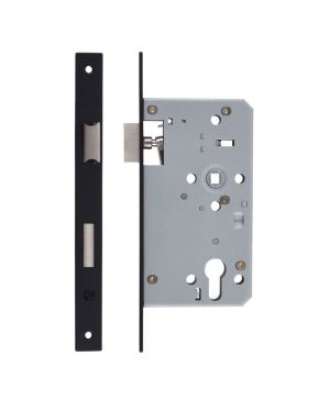 Zoo Hardware ZDL7260ESC-PCB DIN Escape Sashlock- 72mm c/c 1 Pc Forend Square Powder Coated Black
