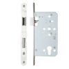 Zoo Hardware ZDL7260ESCR-PCW DIN Escape Sashlock- 72mm c/c 1 Pc Forend Radius Powder Coated White
