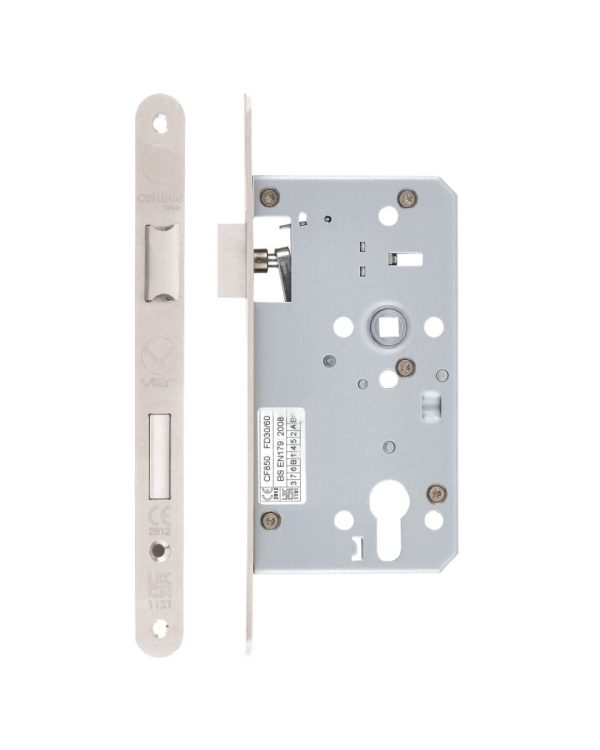 Zoo Hardware Mortice Escape Sashlock - 72mm Centres, 60mm Backset - Radius Forend, Satin Stainless Steel ZDL7260ESC-R-SSS