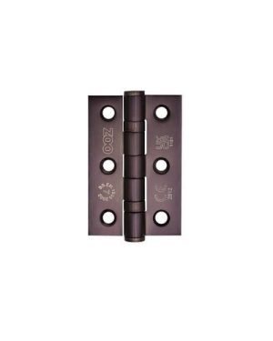 Zoo Hardware Door Hinges Stainless Steel Ball Bearing Grade 7 Certifire UKCA/CE 76mm Etna Bronze
