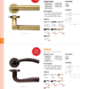 Zoo Hardware ZPZ050-TRG Siena Door Handle - Screw On Rose - Tuscan Rose Gold
