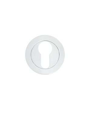 Zoo Hardware ZPA001-CP Escutcheon Euro Profile (50mm Dia.) Polished Chrome
