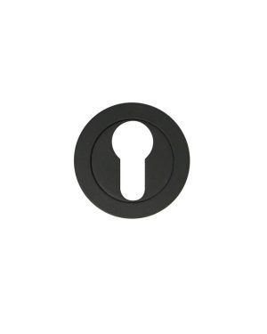 Zoo Hardware ZPA001-MB Escutcheon Euro Profile (50mm Dia.) Black
