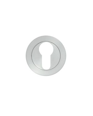 Zoo Hardware ZPA001-SC Escutcheon Euro Profile (50mm Dia.) Satin Chrome
