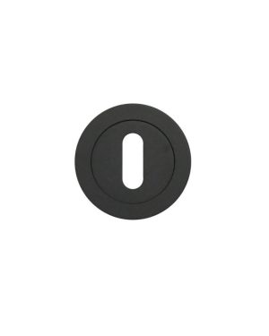 Zoo Hardware ZPA002-MB Escutcheon Standard Profile (50mm Dia.) Black
