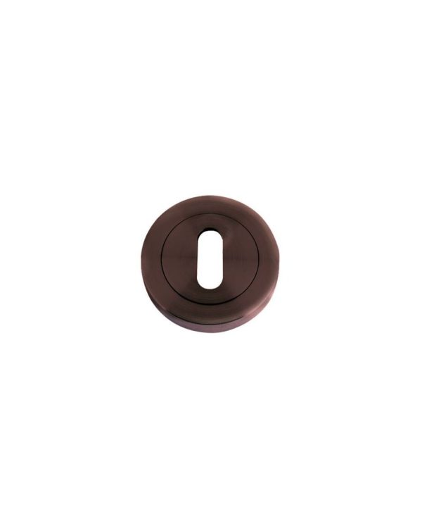 Zoo Hardware ZPZ002-ETB Escutcheon Standard Profile (50mm Dia.) Pvd Bronze