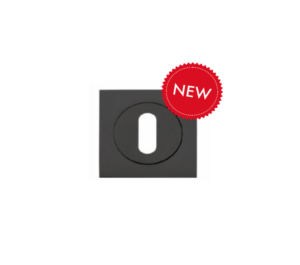 Zoo Hardware ZPZSQ002-OMB Square Escutcheon - Standard Keyway Matt Black
