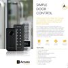 CODELOCKS AL3 Standalone Keypad Door Controller with RFID Black