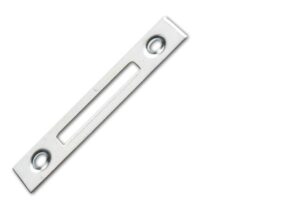 Era 451-96 Budget Lock Flat Striker Slotted Zinc