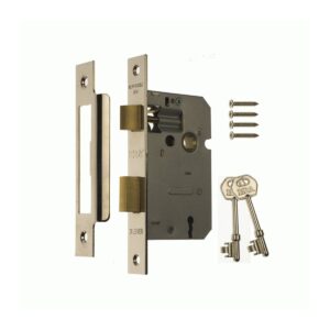 Era 473-62 3 Lever Sashlock 2 1/2" Chrome Card 64mm Polished Chrome