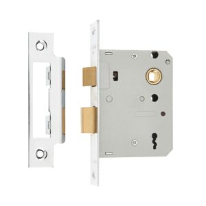 Era 573-61 3 Lever Sashlock 3" Chrome Box 76mm Polished Chrome