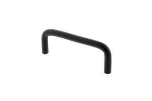 Atlantic D Cabinet Pull Handle 100mm x 10mm - Matt Black ACPC10010MB