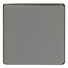 Eurolite Efbn1B Single Blank Enhance Flat Black Nickel Plate