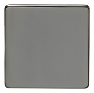 Eurolite Efbn1B Single Blank Enhance Flat Black Nickel Plate