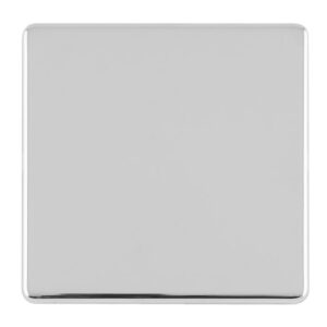 Eurolite Concealed 3mm Single Blank - Polished Chrome