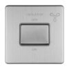 Eurolite Concealed 3mm 6Amp Fan Isolator Switch - Stainless Steel
