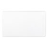 Eurolite Ecw2B Double Blank Flat Concealed White Plate