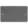 Eurolite Efbn2B Double Blank Enhance Flat Black Nickel Plate