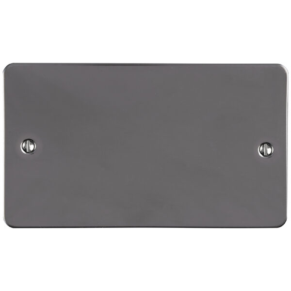 Eurolite Efbn2B Double Blank Enhance Flat Black Nickel Plate