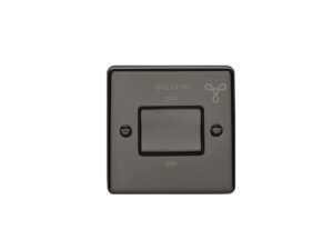 Eurolite Enhance Decorative Fan Switch - Black Nickel