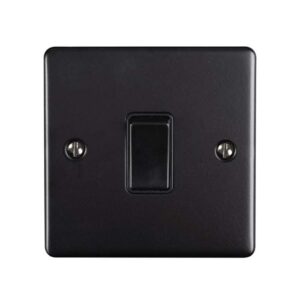 Eurolite Enhance Decorative Intermediate Switch - Matt Black