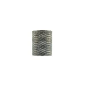 Millhouse Brass Watson Cylinder Knurled Cabinet Knob on Concealed Fix - Polished Chrome MHCK1820PC