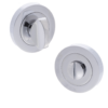 Millhouse Brass WC Turn and Release on Round Rose - Polished Chrome MHRWCPC