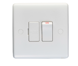 Eurolite Pl4190 Enhance White Plastic 13A Switched Fused Spur Unit