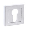 STATUS Euro Escutcheon on Square Rose - Polished Chrome