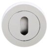 STATUS Key Escutcheon on Round Rose - Polished Chrome
