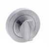 STATUS WC Turn and Release on Round Rose - Satin Chrome
