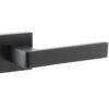 STATUS Montana Designer Lever on S4 Square Rose - Matt Black