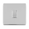 Eurolite Concealed 3mm 1 Gang 20Amp Dp Switch - Polished Chrome