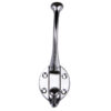 Zoo Hardware Fulton & Bray Hat & Coat Hook, Polished Chrome -