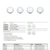 Zoo Hardware Standard profile escutcheon 52mm rose dia