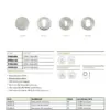 Zoo Hardware Zg4S Blank Profile Escutcheon, Satin Stainless Steel