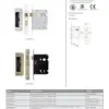 Zoo Hardware 3 Lever Sash Lock 2.5 - smaller case