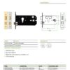 Zoo Hardware Horizontal Lock-152mm
