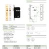 Zoo Hardware 5 Lever Sash Lock (64Mm Or 76Mm), Satin Stainless Steel