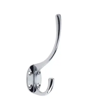 Zoo Hardware Hat & Coat Hook, Polished Brass