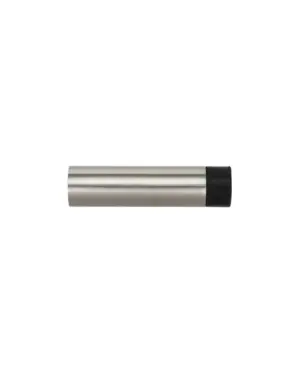 Zoo Hardware Zas Cylinder Door Stop Without Rose (70Mm Length - 30Mm Diameter), Satin Stainless Steel
