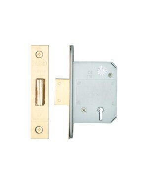 Zoo Hardware British Standard 5 Lever Dead Lock (64Mm Or 76Mm), Satin Stainless Steel