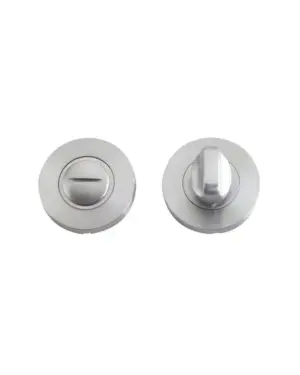 Zoo Hardware Zcs Architectural Bathroom Turn & Release, Satin Stainless Steel
