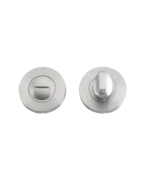 Zoo Hardware Zcs2 Contract Bathroom Turn & Release, Satin Stainless Steel