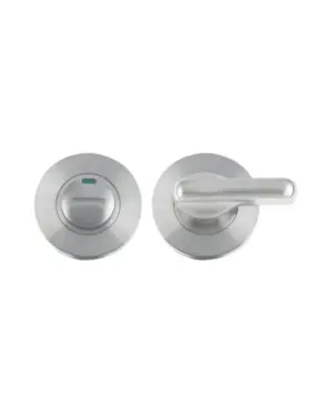 Zoo Hardware Zcs2 Contract Disabled Bathroom Turn & Release With Indicator, Satin Stainless Steel