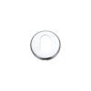 Zoo Hardware Stanza Contract Oval Profile Escutcheon, Satin Chrome