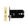 Zoo Hardware Horizontal Bathroom Lock (127Mm Or 152Mm), Pvd Stainless Brass
