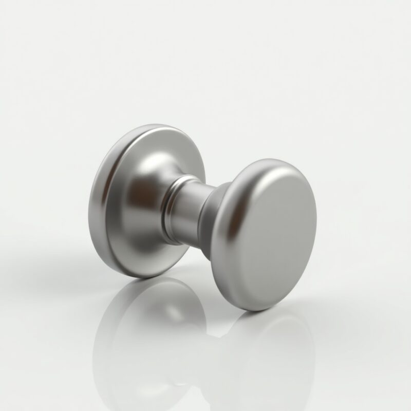 Satin Chrome Door Knobs
